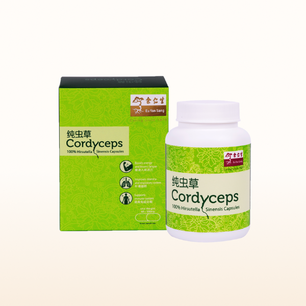 Cordyceps (Hirsutella Sinensis) Capsules, 60 Caps